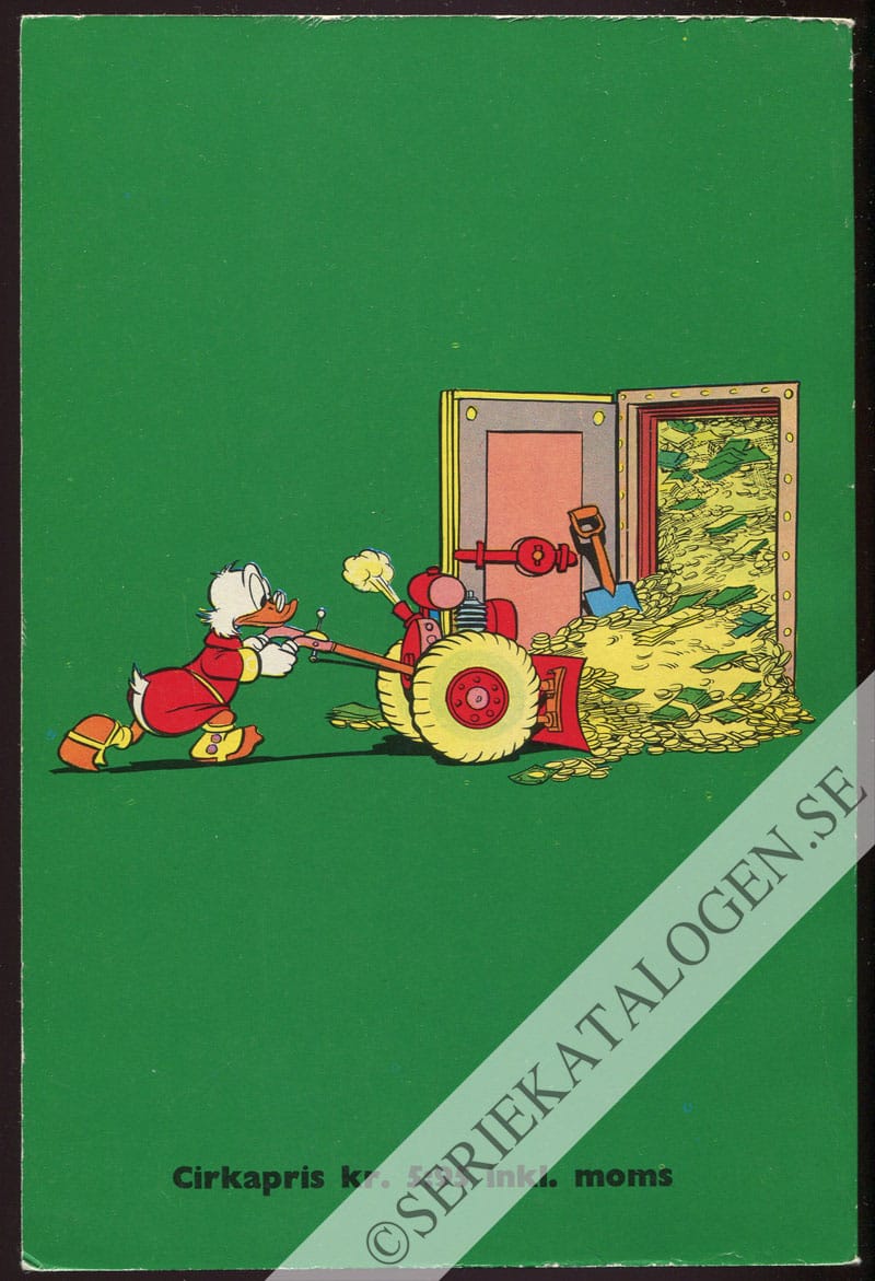 Baksida på Farbror Joakim räddar äran (1972)