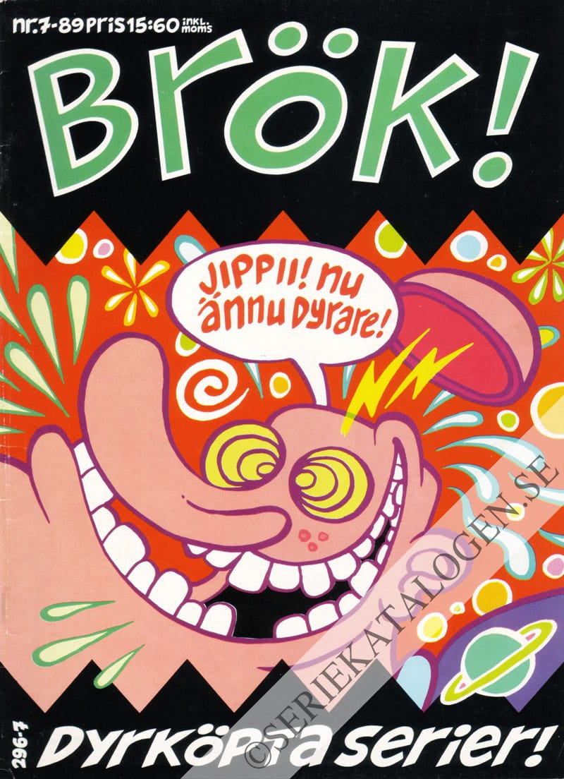 Framsida på Brök! #7 (1989)