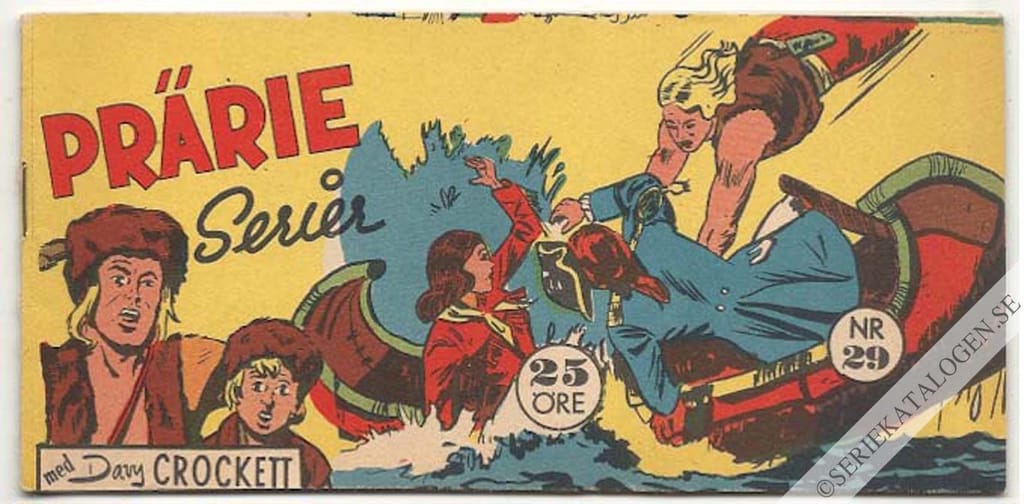 Framsida på Prärie-serier #29 (1958)