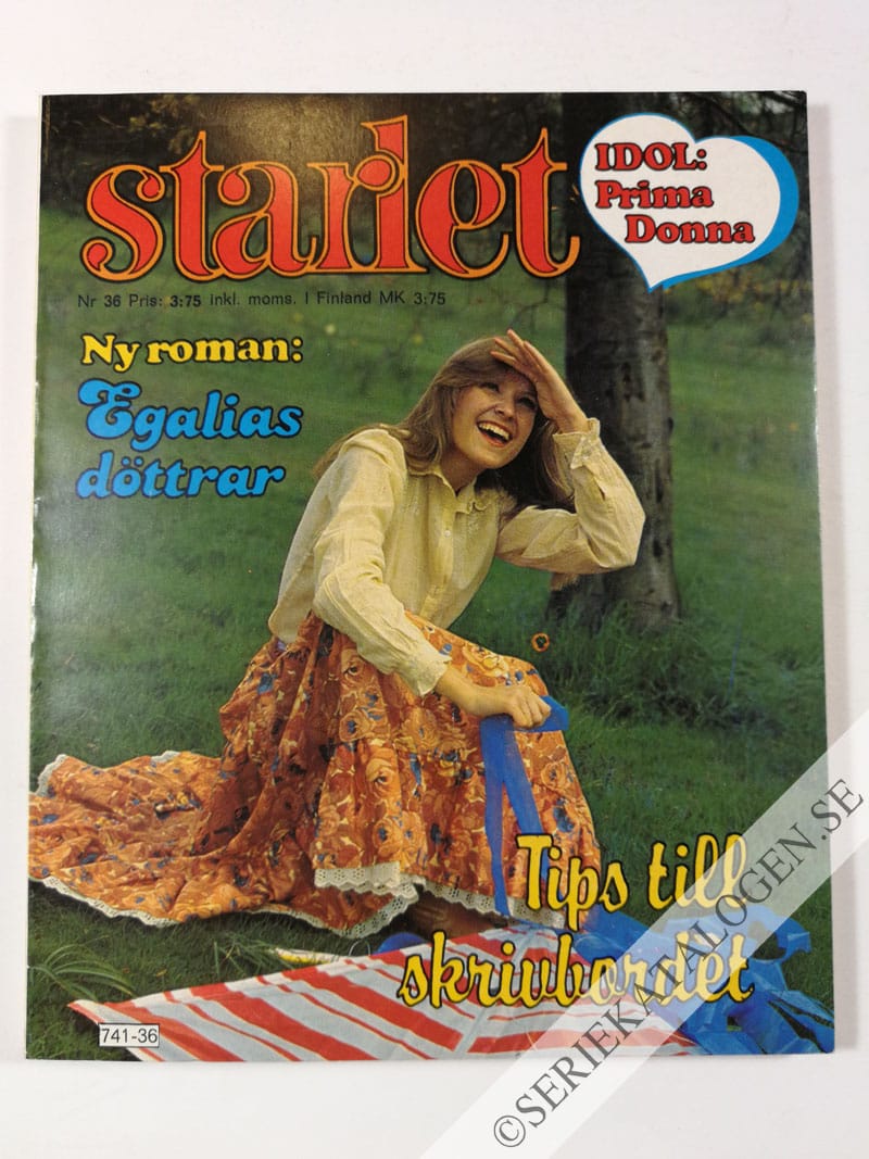 Framsida på Starlet #36 (1980)