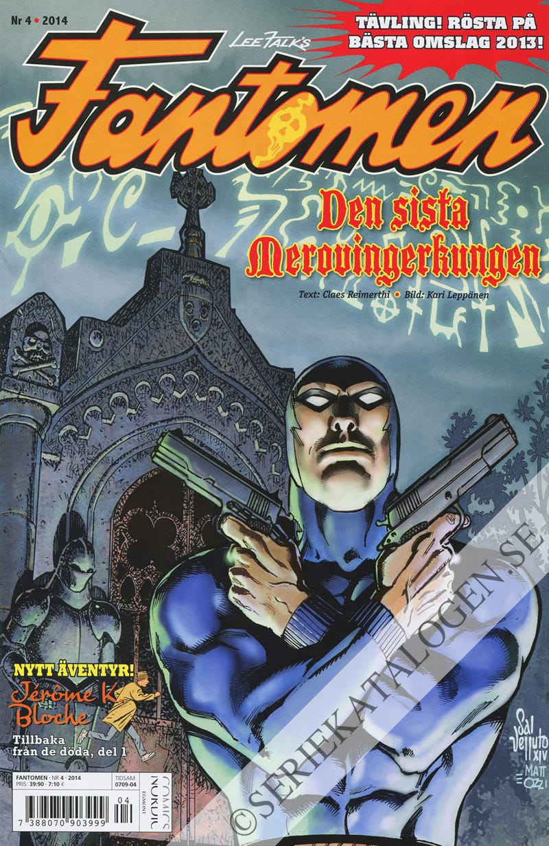 Framsida på Fantomen #4 (2014)