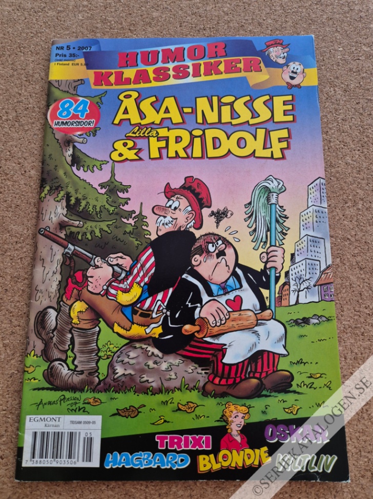 Framsida på Humorklassiker #5 (2007)