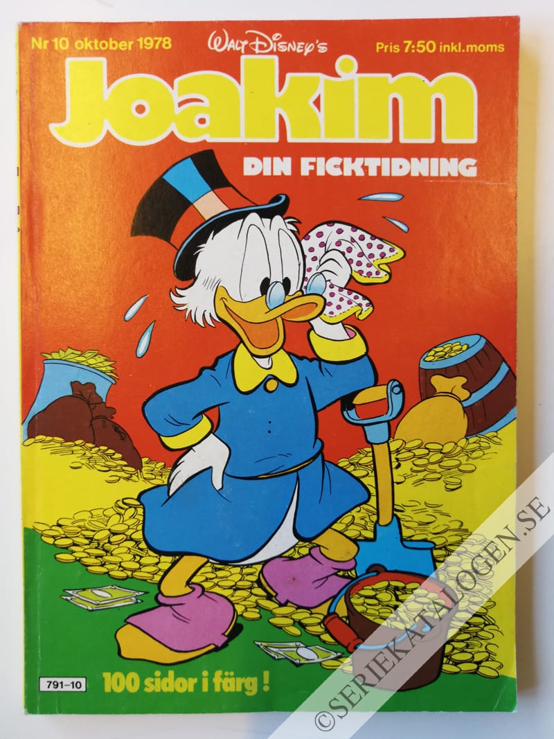 Framsida på Joakim #10 (1978)