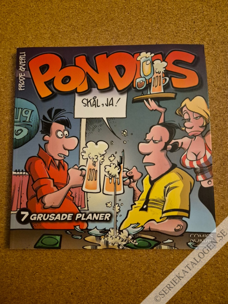 Framsida på Pondus Grusade planer (2013)