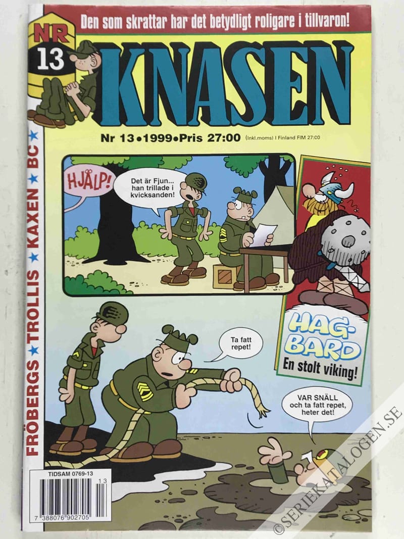 Framsida på Knasen #13 (1999)