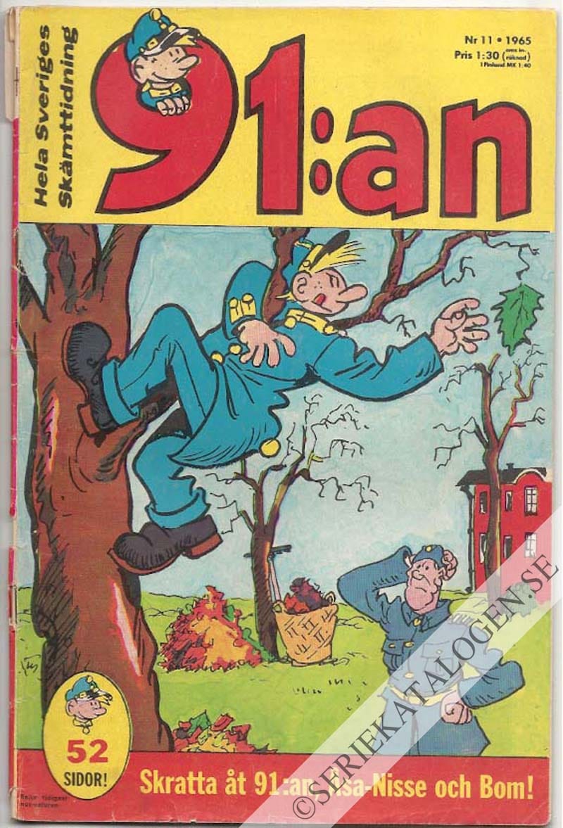 Framsida på 91:an #11 (1965)