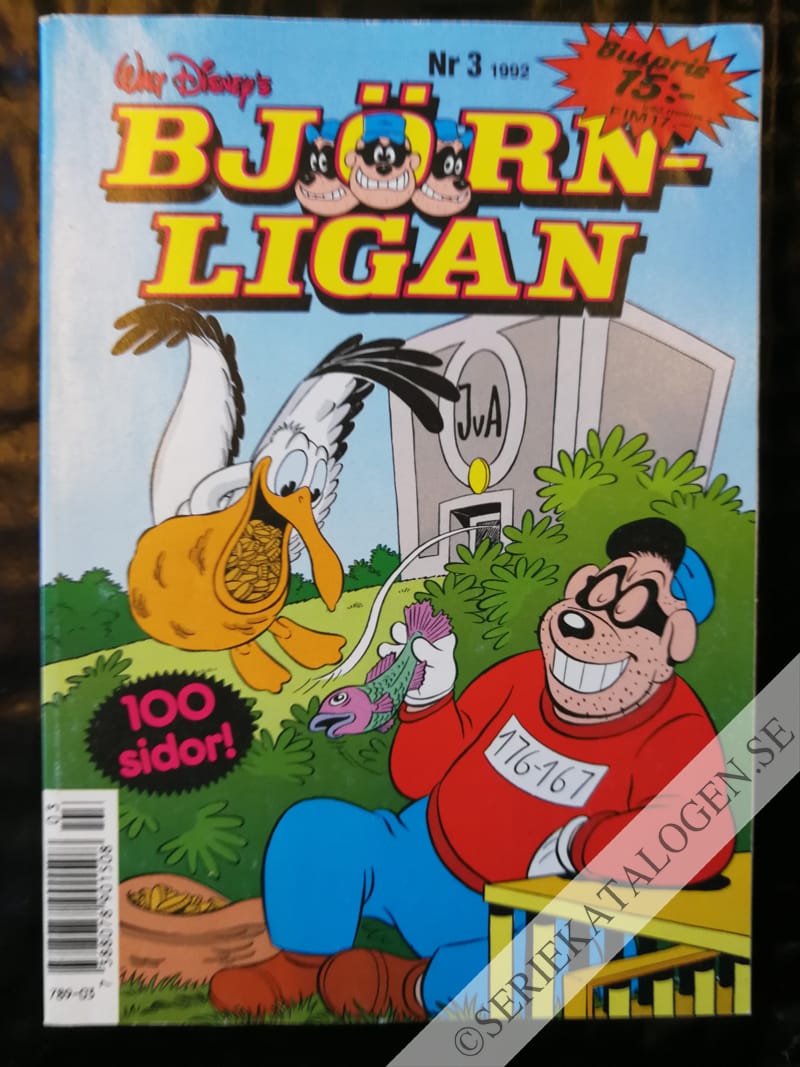 Framsida på Björnligan #3 (1992)