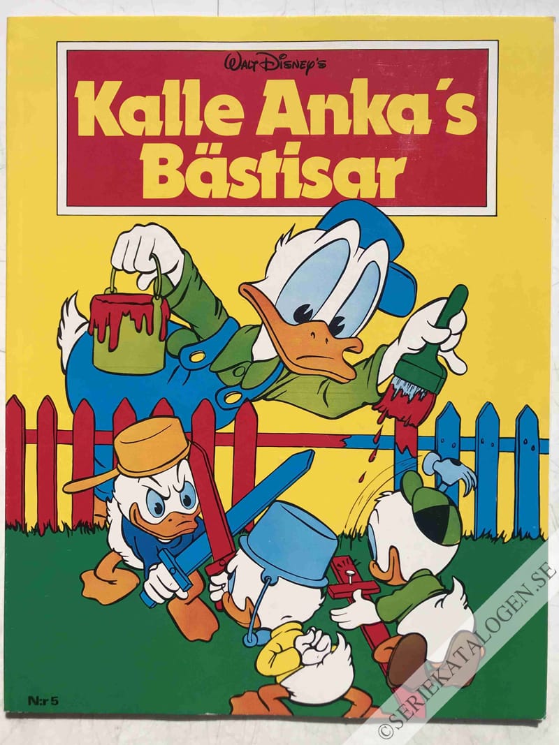 Framsida på Kalle Ankas bästisar #5 (1976)