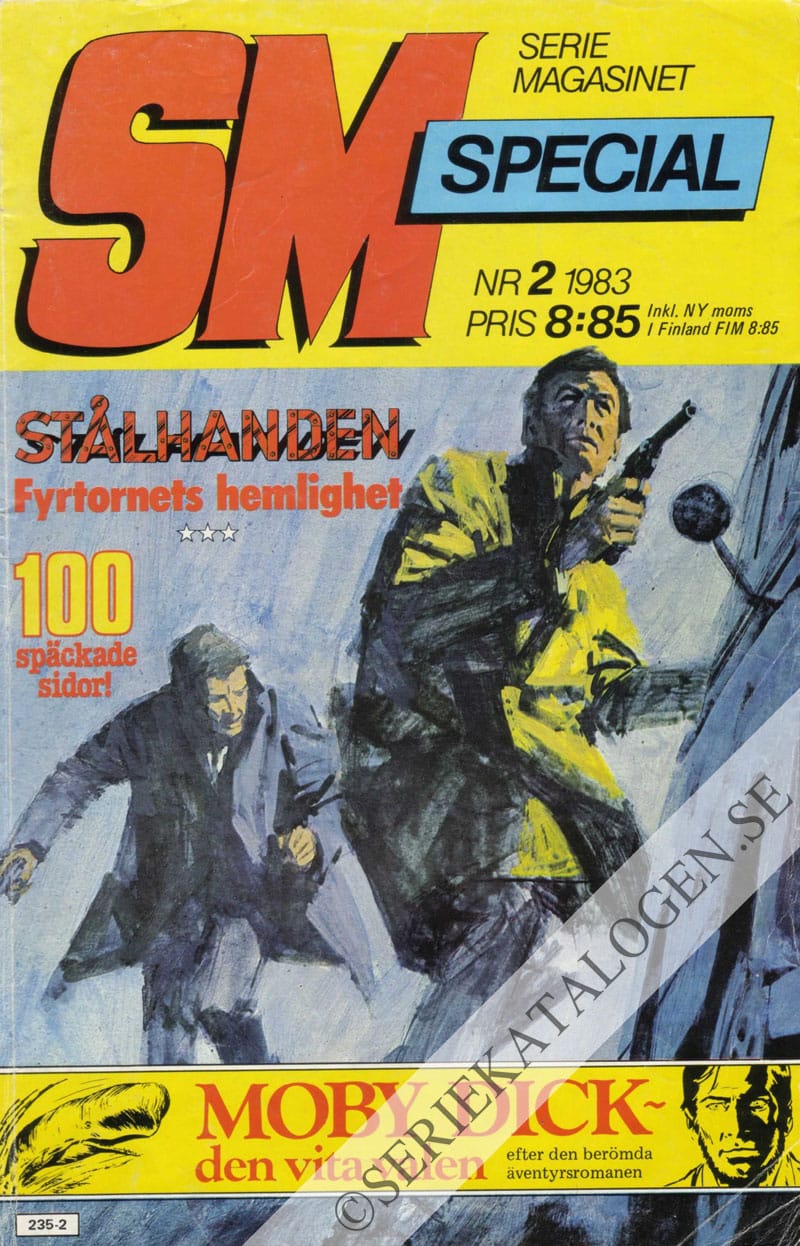 Framsida på Seriemagasinet specialalbum #2 (1983)