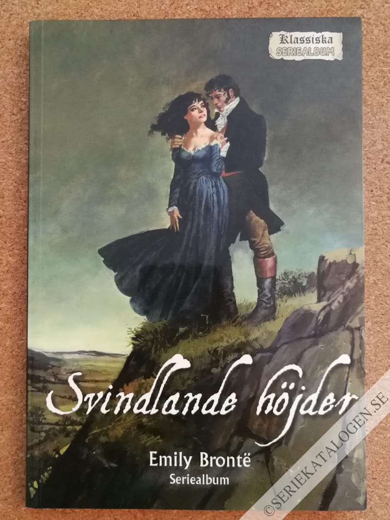 Framsida på Klassiska seriealbum Svindlande höjder (2013)