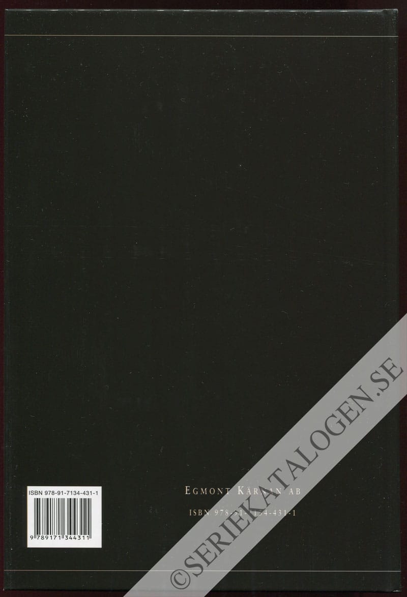 Baksida utan skyddsomslag (2007)