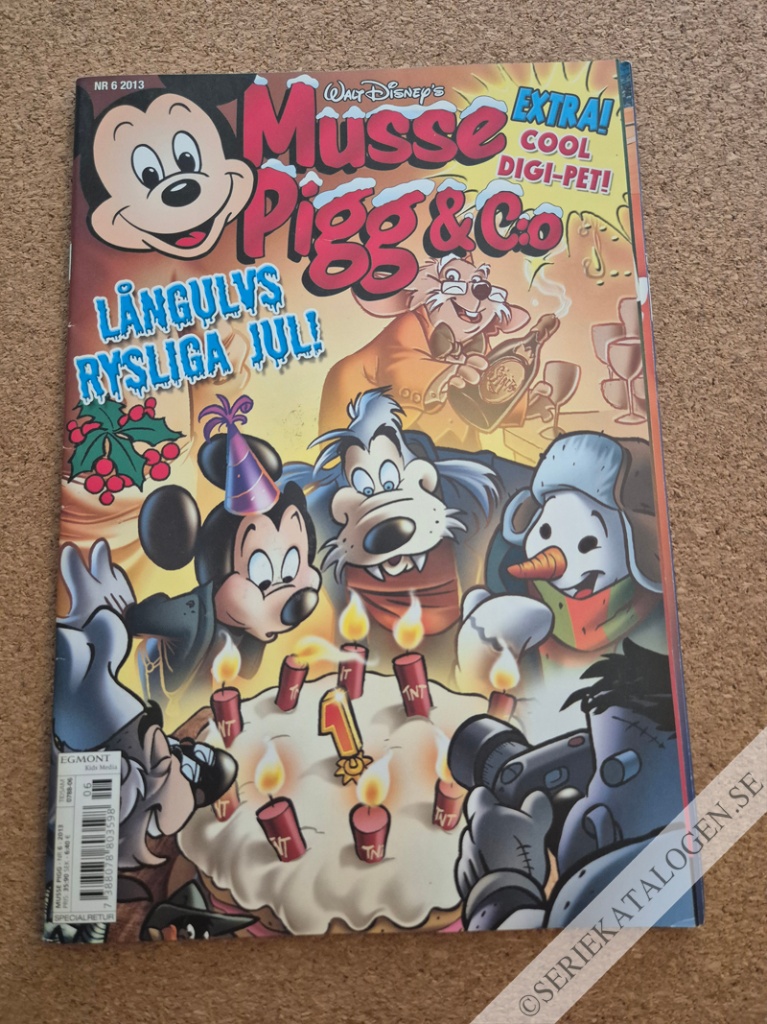 Framsida på Musse Pigg & C:o #6 (2013)