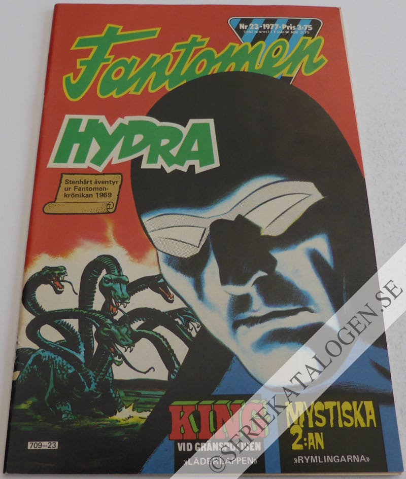 Framsida på Fantomen #23 (1977)