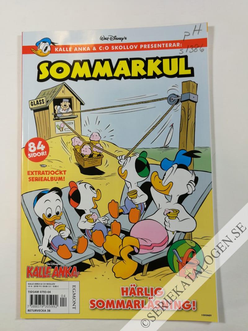 Framsida på Kalle Anka & C:o - Skollov Kalle Anka & C:o skollov presenterar: Sommarkul (2018)