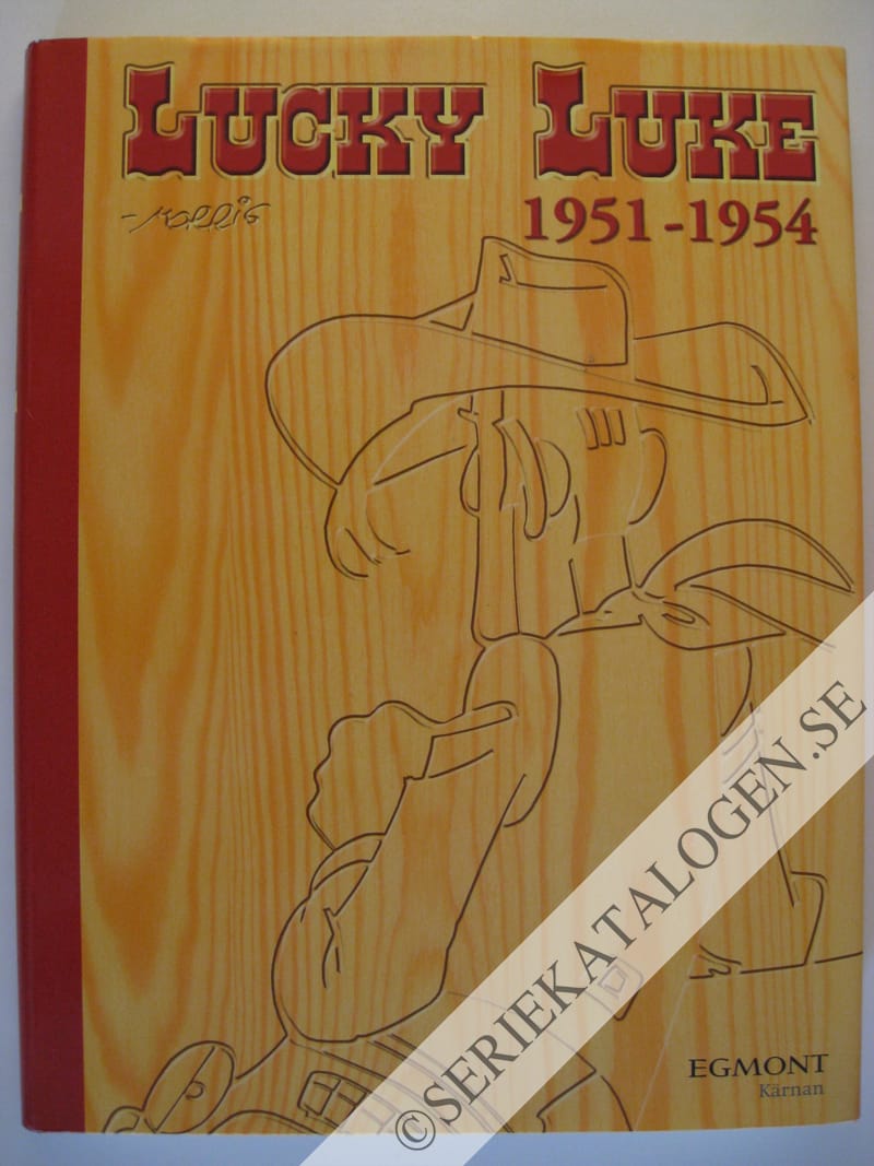 Framsida på Lucky Luke - den kompletta samlingen 1951-1954 (2005)