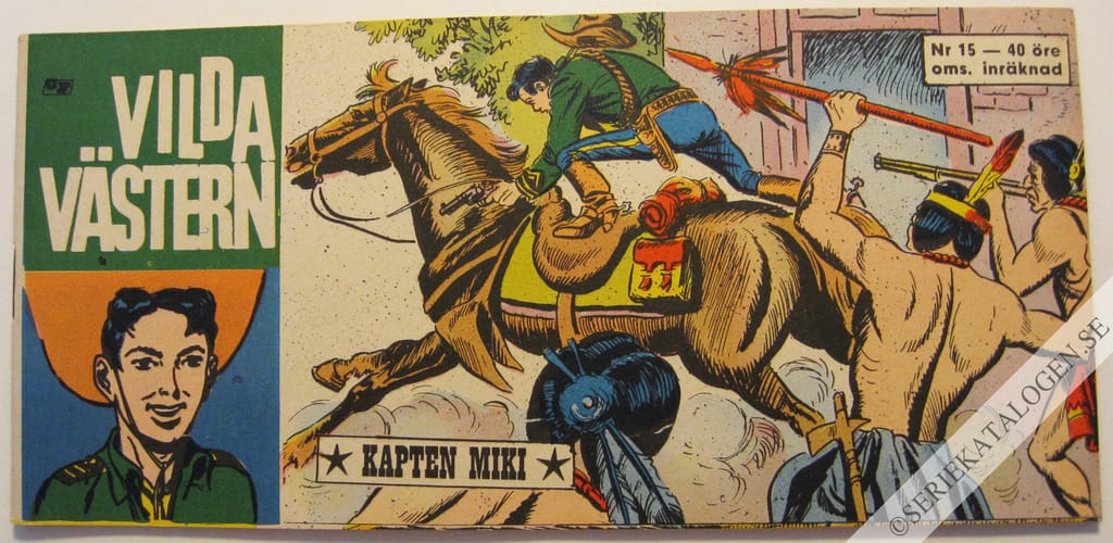 Framsida på Vilda Västern #15 (1964)