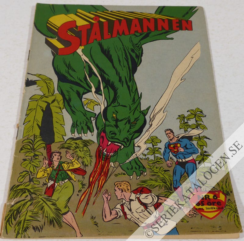 Framsida på Stålmannen #6 (1960)
