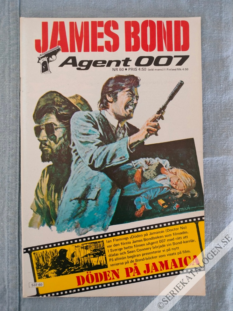 Framsida på James Bond agent 007 #60 (1979)