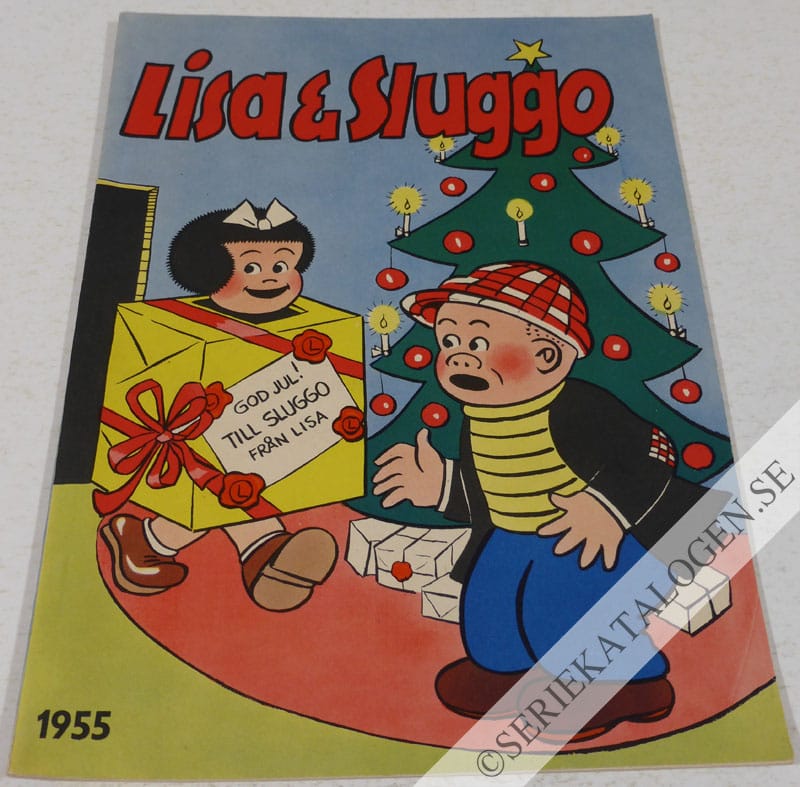 Framsida på Lisa & Sluggo # (1955)