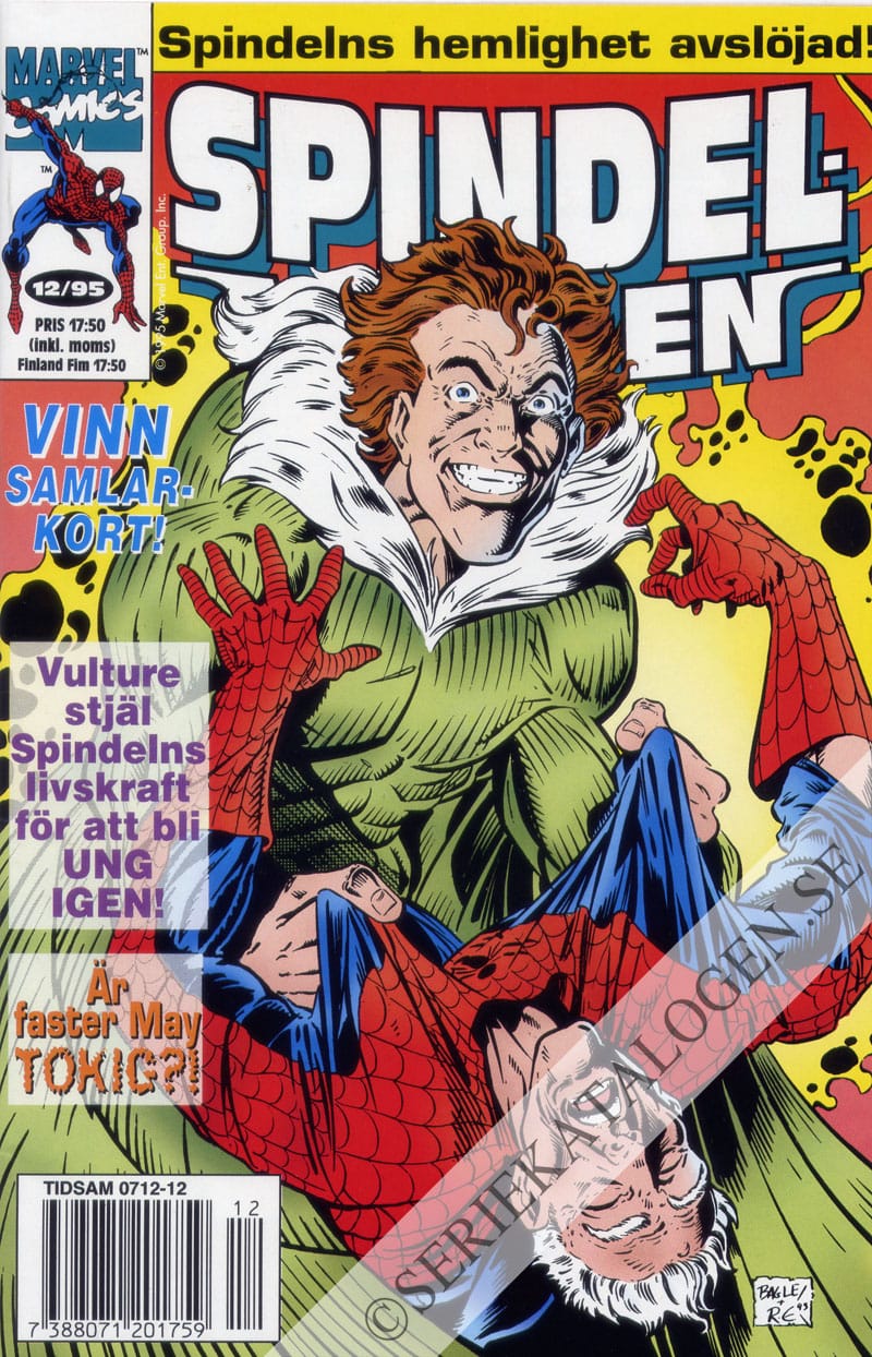 Framsida på Spindelmannen #12 (1995)