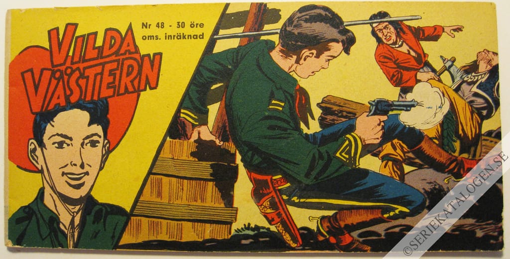 Framsida på Vilda Västern #48 (1961)