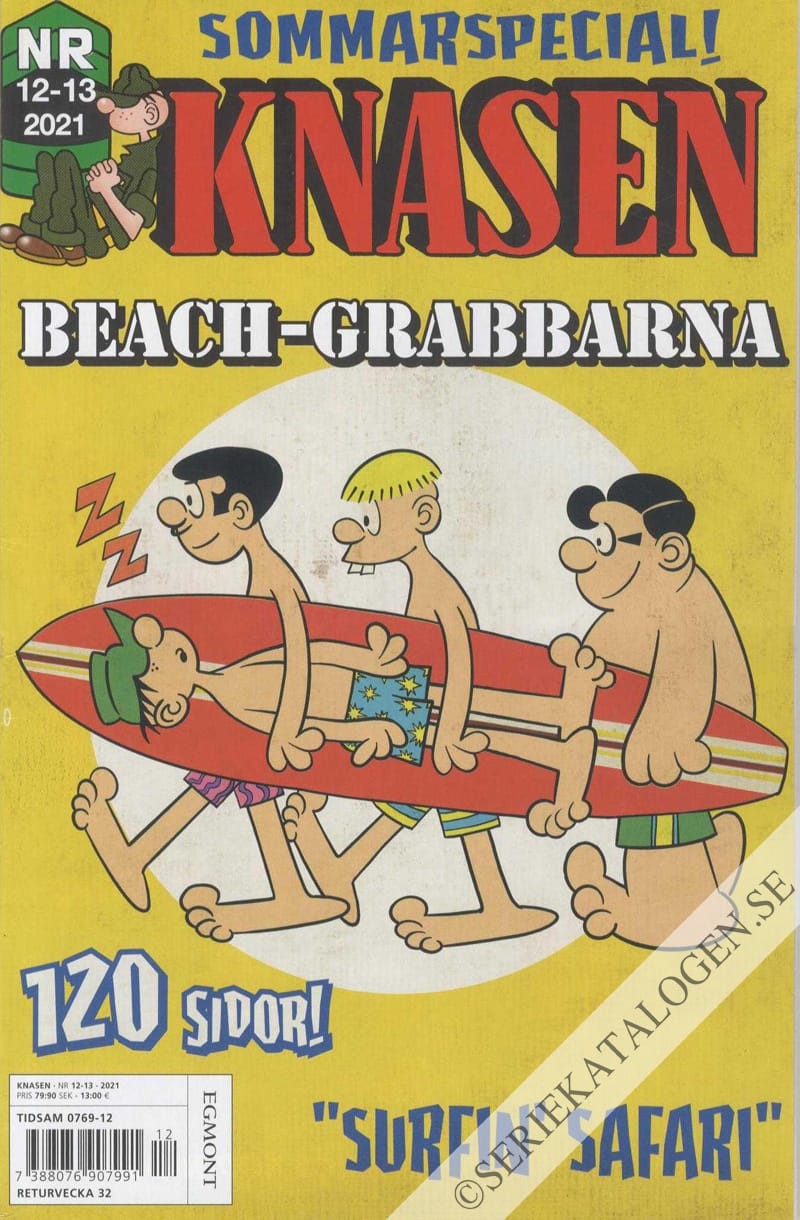 Framsida på Knasen #12-13 (2021)