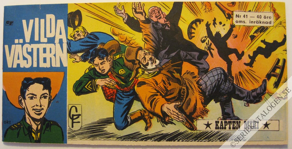 Framsida på Vilda Västern #41 (1964)