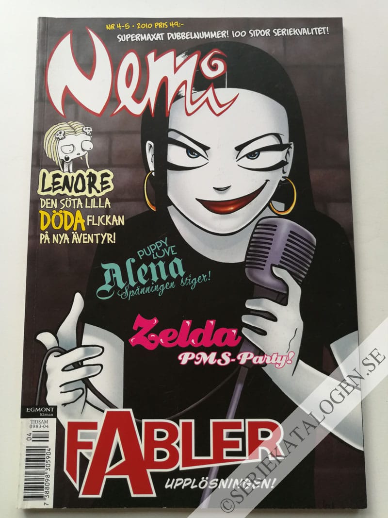 Framsida på Nemi #4-5 (2010)