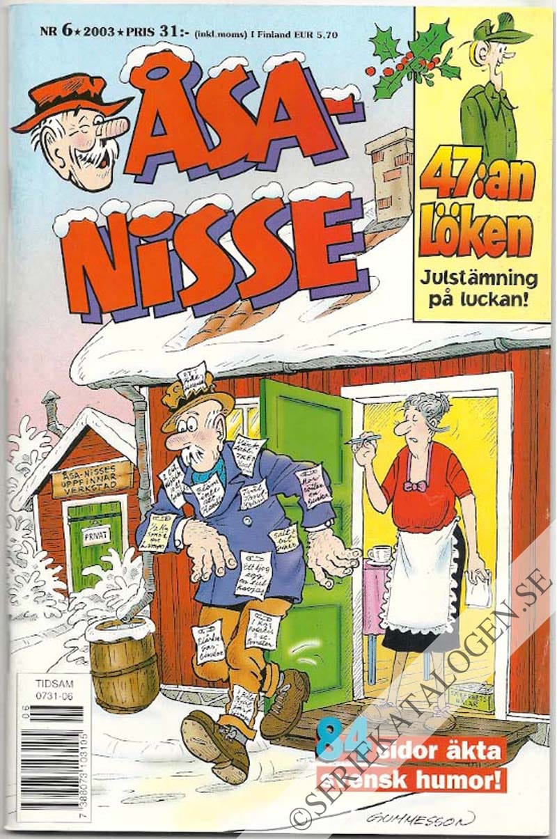 Framsida på Åsa-Nisse #6 (2003)