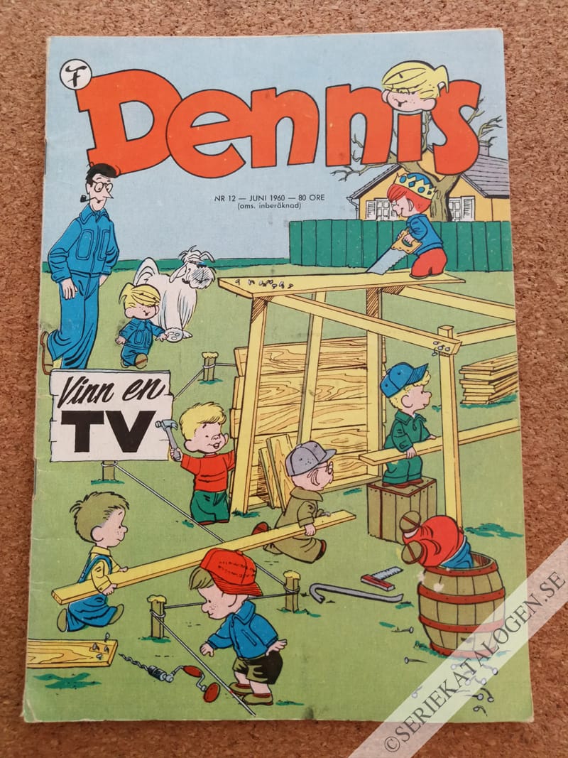 Framsida på Dennis #12 (1960)