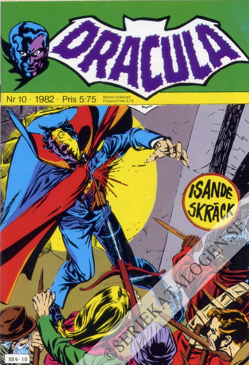 Framsida på Dracula #10 (1982)