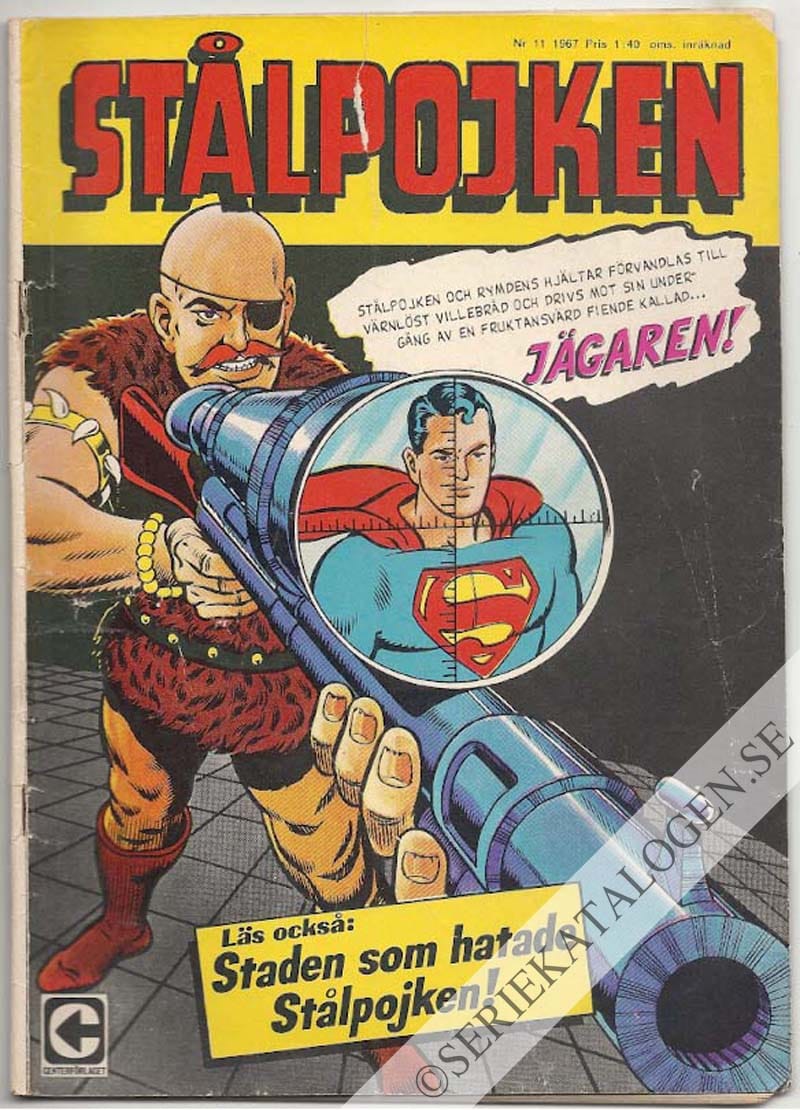 Framsida på Stålpojken #11 (1967)