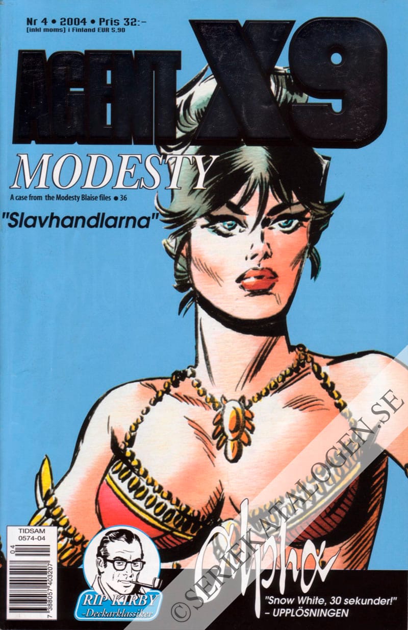 Framsida på Agent X9 #4 (2004)