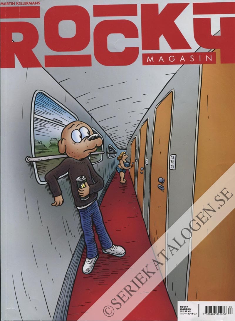 Framsida på Martin Kellermans Rocky #3 (2011)