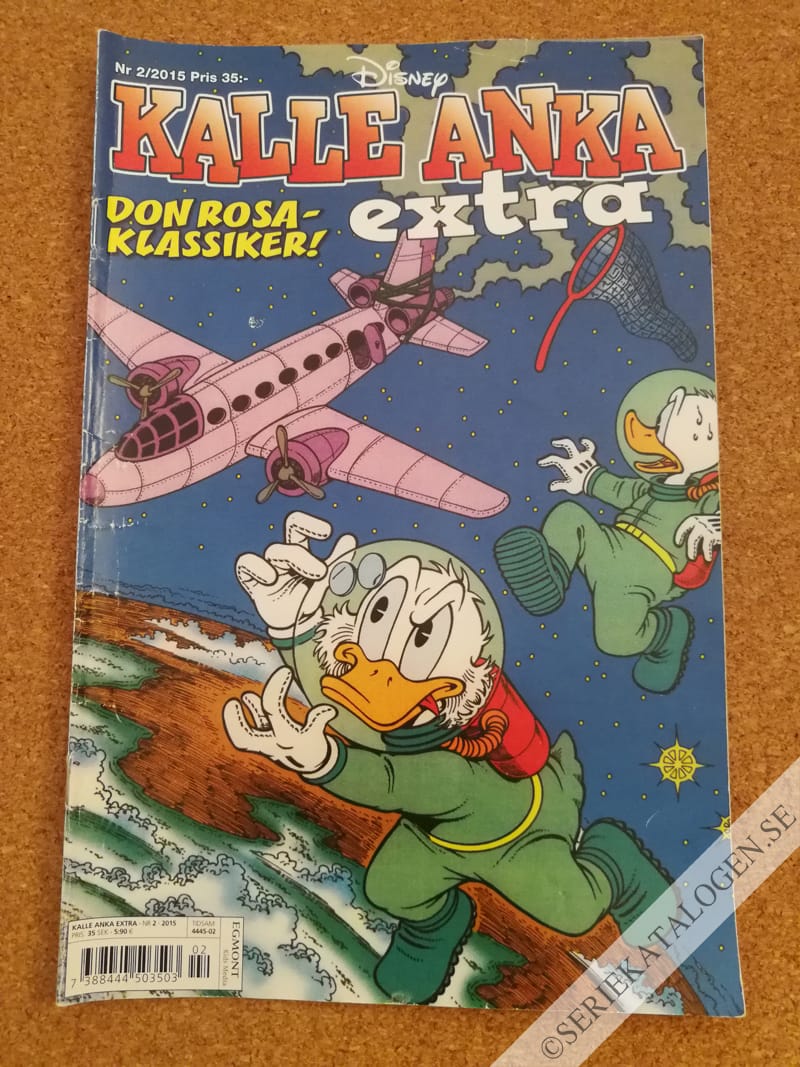 Framsida på Kalle Anka Extra #2 (2015)
