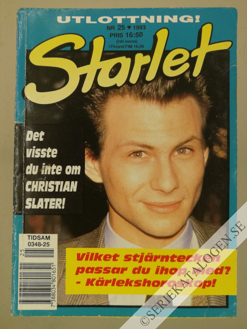 Framsida på Starlet #25 (1993)