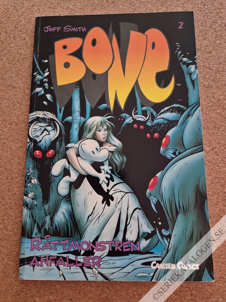 Framsida på Bone Råttmonstren anfaller (1995)