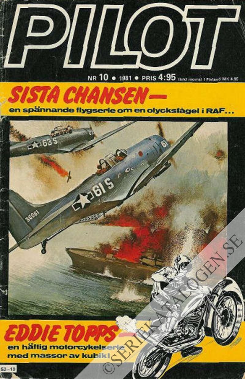 Framsida på Pilot-22 #10 (1981)