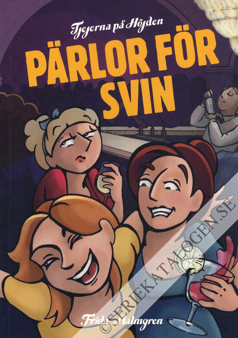 Framsida på Tjejerna på höjden Pärlor för svin (2018)