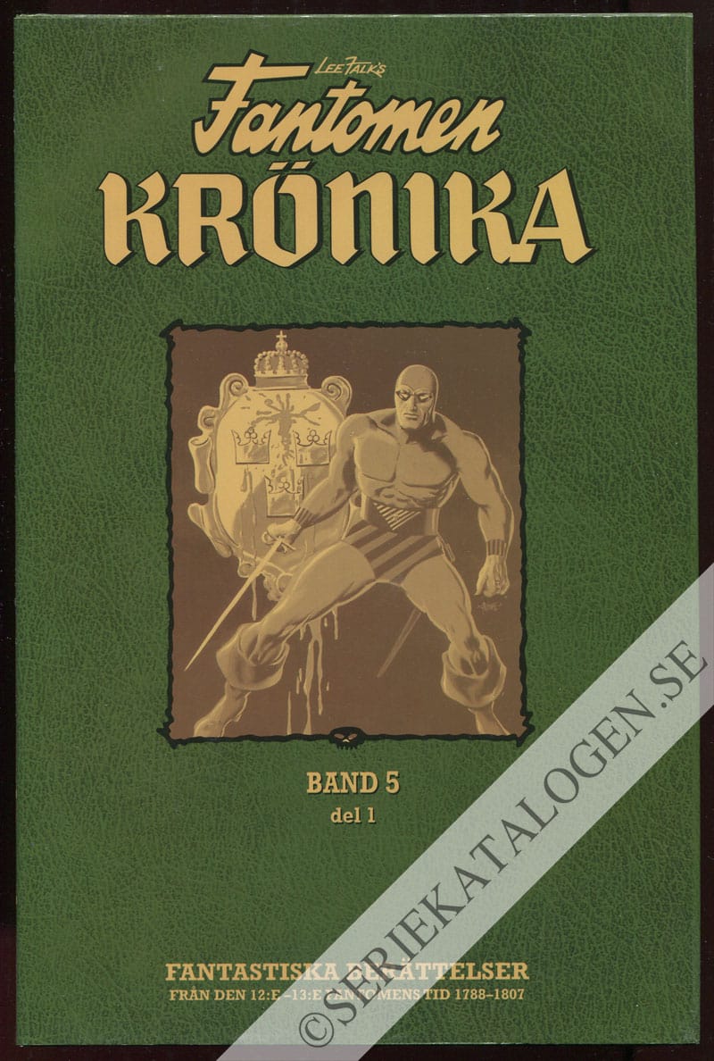 Framsida på Fantomen Krönika - inbunden samlingsvolym 1788-1807 (2003)