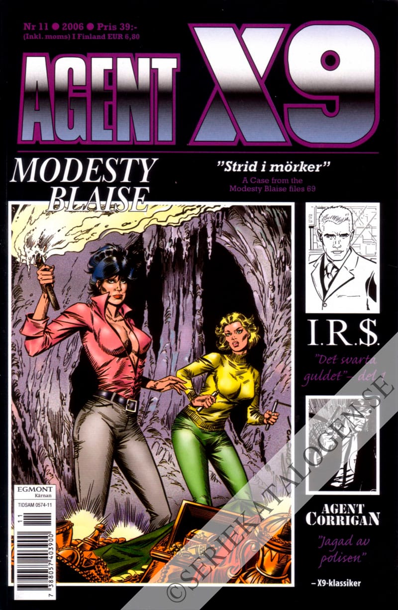 Framsida på Agent X9 #11 (2006)