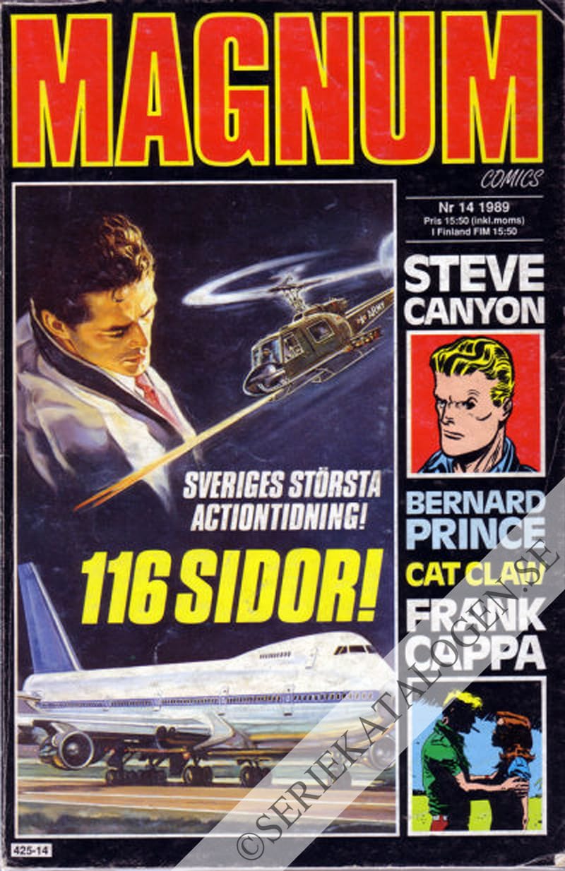 Framsida på Magnum comics #14 (1989)