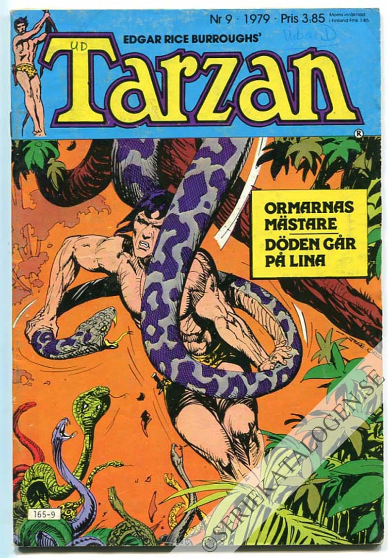 Framsida på Tarzan #9 (1979)