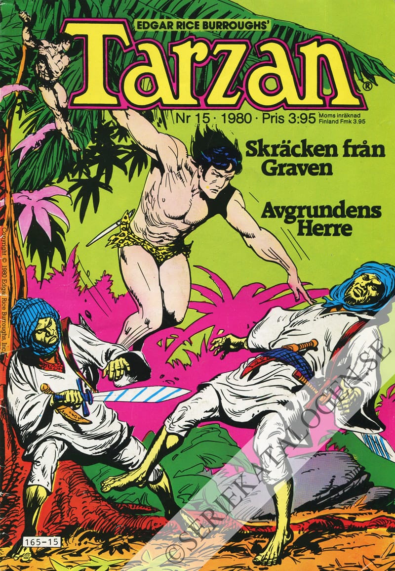 Framsida på Tarzan #15 (1980)