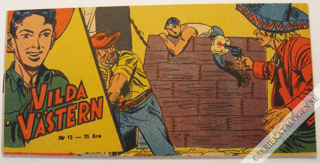 Framsida på Vilda Västern #15 (1958)