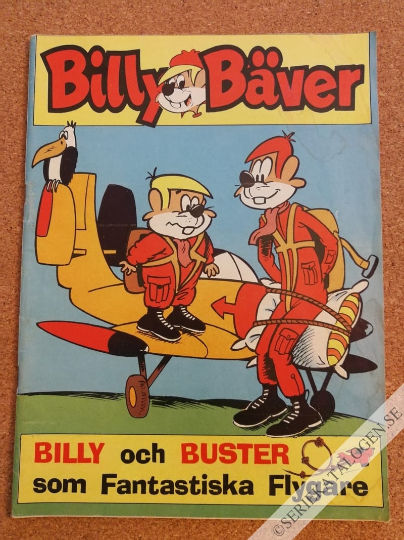 Framsida på Billy Bäver #3-4 (1966)