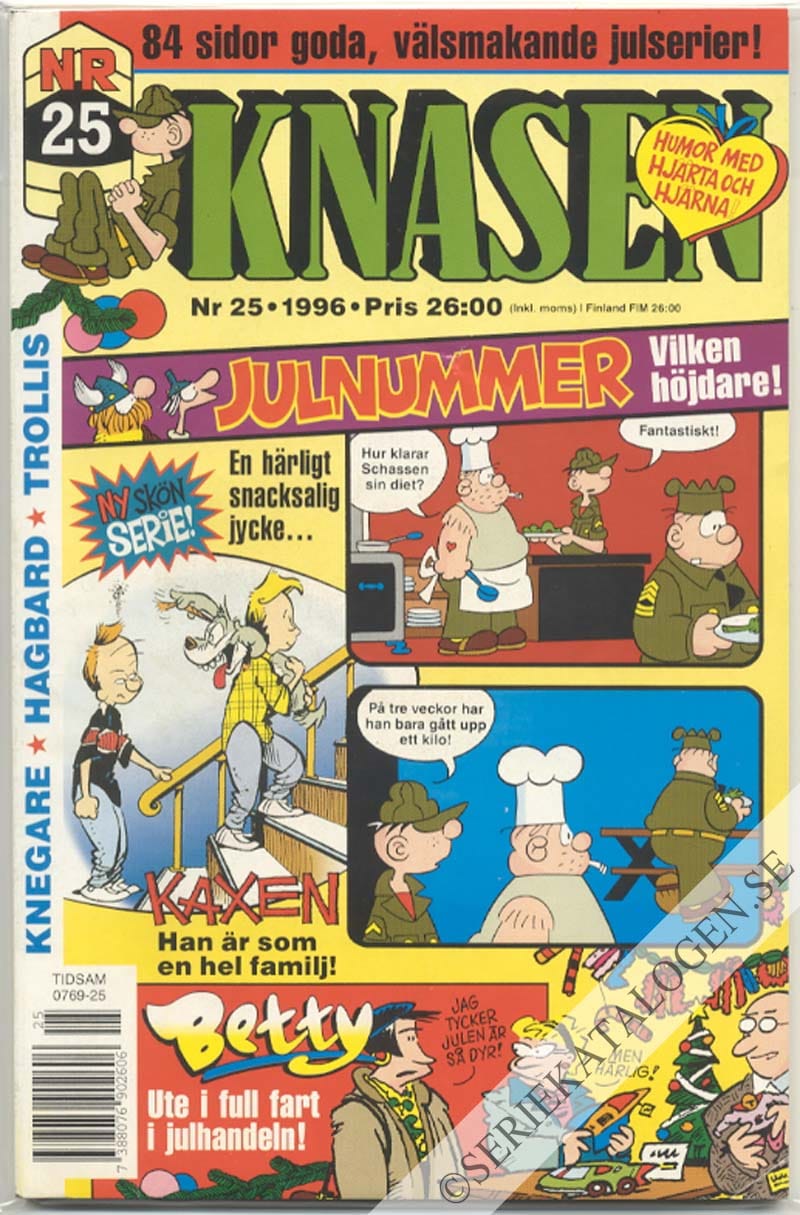 Framsida på Knasen #25 (1996)