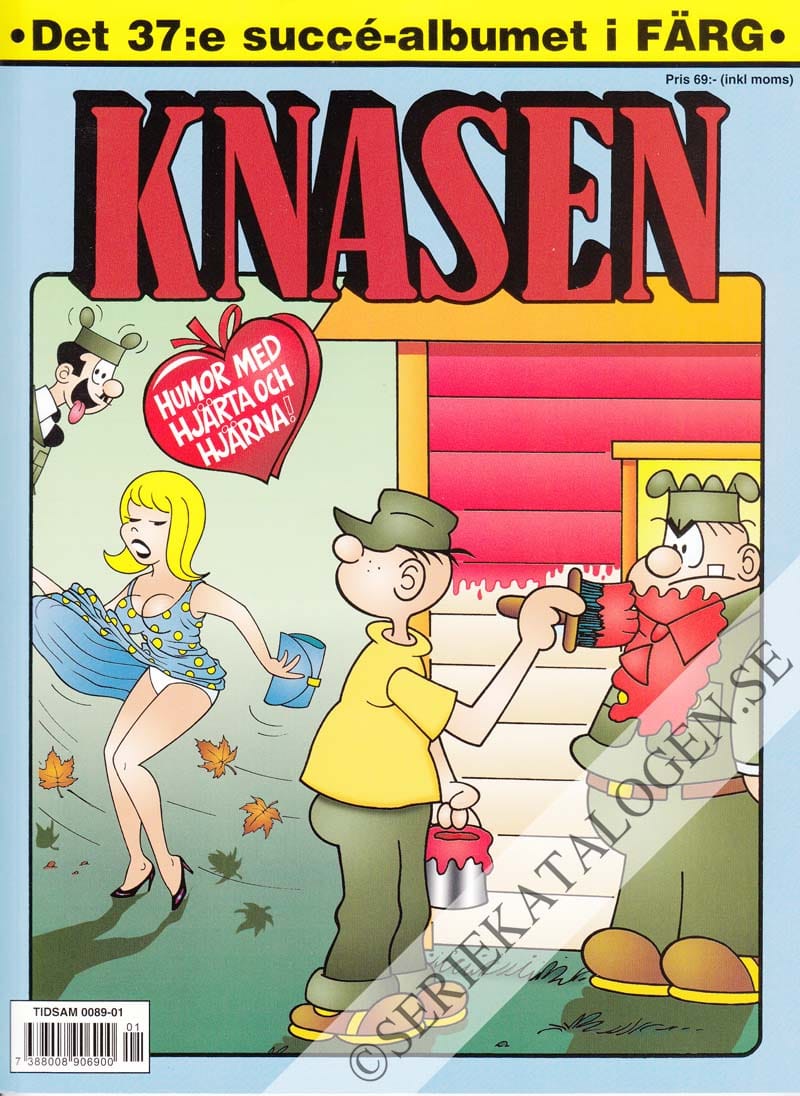 Framsida på Knasen Det 37:e succéalbumet i färg (2013)