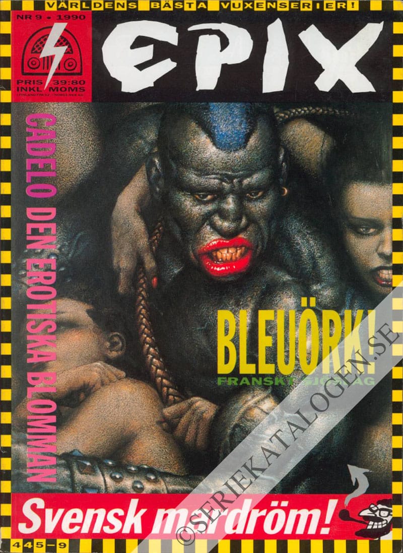 Framsida på Epix #9 (1990)