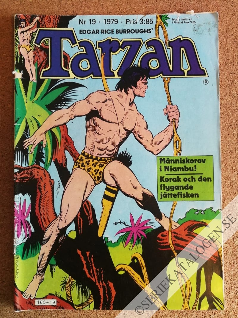 Framsida på Tarzan #19 (1979)